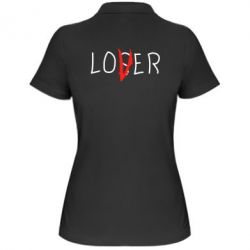 Женское поло Loser-Lover - PrintSalon