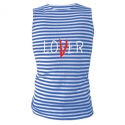 Майка-тельняшка Loser-Lover - PrintSalon