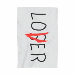 Полотенце с принтом Loser-Lover - PrintSalon