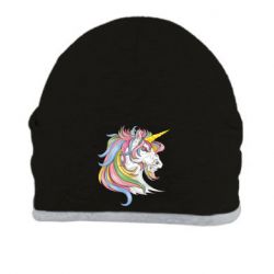 Шапка Лошадь с цветной гривой