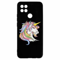 Чехол для Oppo A15s/A15 Лошадь с цветной гривой - PrintSalon