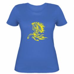 Женская футболка Лошадь - PrintSalon