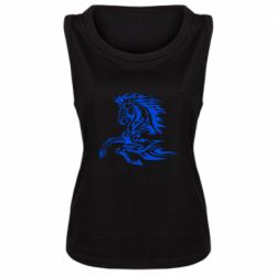 Женская майка Лошадь - PrintSalon