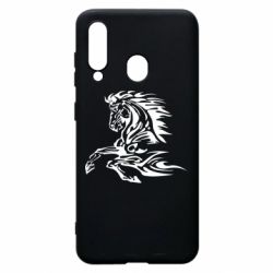 Чехол для Samsung A60 Лошадь - PrintSalon