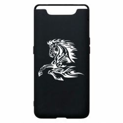 Чехол для Samsung A80 Лошадь - PrintSalon