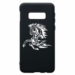 Чехол для Samsung S10e Лошадь - PrintSalon