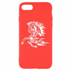 Чехол для iPhone SE 2022 Лошадь - PrintSalon