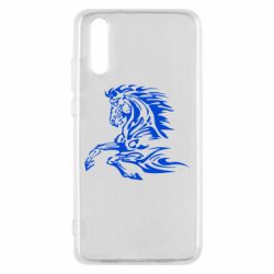 Чехол для Huawei P20 Лошадь - PrintSalon