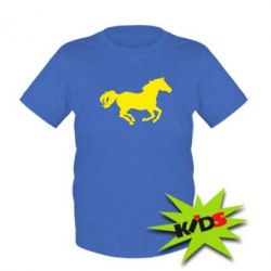 Детская футболка Лошадка - PrintSalon