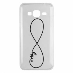 Чехол для Samsung J3 2016 Love Forever - PrintSalon