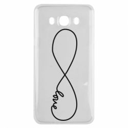 Чехол для Samsung J7 2016 Love Forever - PrintSalon
