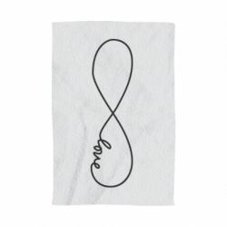 Полотенце с принтом Love Forever - PrintSalon