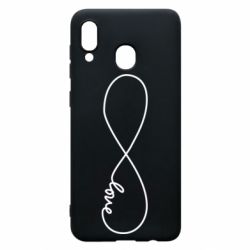 Чехол для Samsung A20 Love Forever - PrintSalon