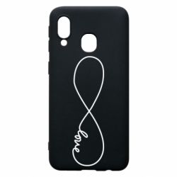 Чехол для Samsung A40 Love Forever - PrintSalon