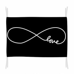 Флаг Love Forever - PrintSalon