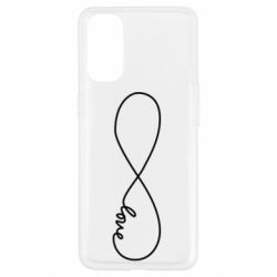 Чехол для Oppo Reno 4 Love Forever - PrintSalon