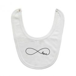 Слюнявчик  Love Forever