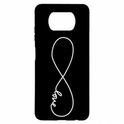 Чехол для Xiaomi Poco X3 Love Forever - PrintSalon