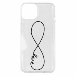 Чехол для iPhone 14 Love Forever - PrintSalon
