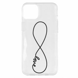 Чехол для iPhone 14 Plus Love Forever - PrintSalon