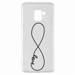 Чехол для Samsung A8+ 2018 Love Forever - PrintSalon