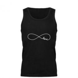 Мужская майка Love Forever - PrintSalon