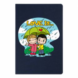 Блокнот Love is ... in the rain - PrintSalon
