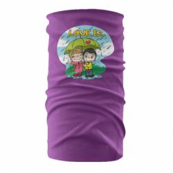 Бандана Love is ... in the rain - PrintSalon