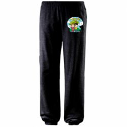 Штаны Love is ... in the rain - PrintSalon