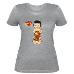 Женская футболка Love is... Sex :) - PrintSalon