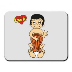 Коврик для мыши Love is... Sex :) - PrintSalon