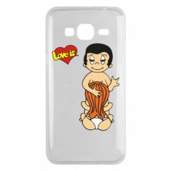 Чехол для Samsung J3 2016 Love is... Sex :) - PrintSalon