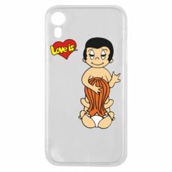 Чехол для iPhone XR Love is... Sex :) - PrintSalon