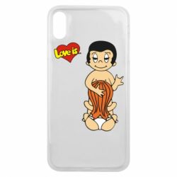 Чехол для iPhone Xs Max Love is... Sex :) - PrintSalon