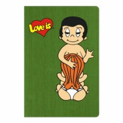 Блокнот с принто Love is... Sex :) - PrintSalon