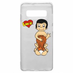 Чехол для Samsung S10+ Love is... Sex :) - PrintSalon