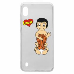 Чехол для Samsung A10 Love is... Sex :)-PrintSalon Чехол для Samsung A10 Love is... Sex :)