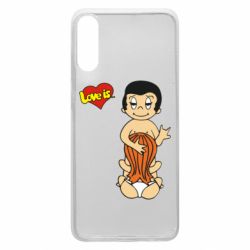 Чехол для Samsung A70 Love is... Sex :) - PrintSalon