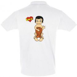 Мужское поло Love is... Sex :) - PrintSalon