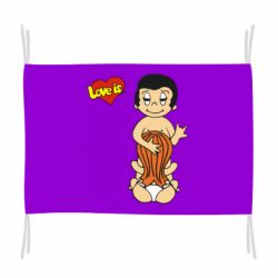 Флаг Love is... Sex :) - PrintSalon