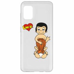 Чехол для Samsung A31 Love is... Sex :) - PrintSalon