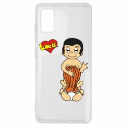 Чехол для Samsung A41 Love is... Sex :) - PrintSalon