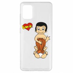 Чехол для Samsung A51 Love is... Sex :) - PrintSalon