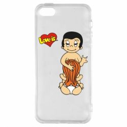Чехол для iPhone5/5S/SE Love is... Sex :) - PrintSalon