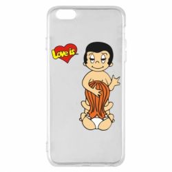 Чехол для iPhone 6 Plus/6S Plus Love is... Sex :) - PrintSalon