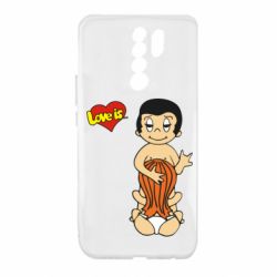 Чехол для Xiaomi Redmi 9 Love is... Sex :) - PrintSalon