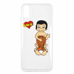 Чехол для Xiaomi Redmi 9a Love is... Sex :) - PrintSalon