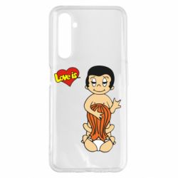 Чехол для Realme 6 Pro Love is... Sex :) - PrintSalon