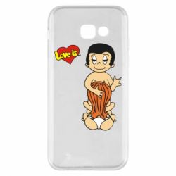 Чехол для Samsung A5 2017 Love is... Sex :)-PrintSalon Чехол для Samsung A5 2017 Love is... Sex :)