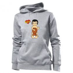 Женское худи Love is... Sex :)